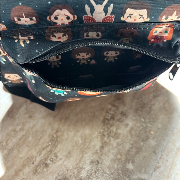 Stranger Things Character Pattern Mini Backpack by Loungefly - Picture 5 of 8